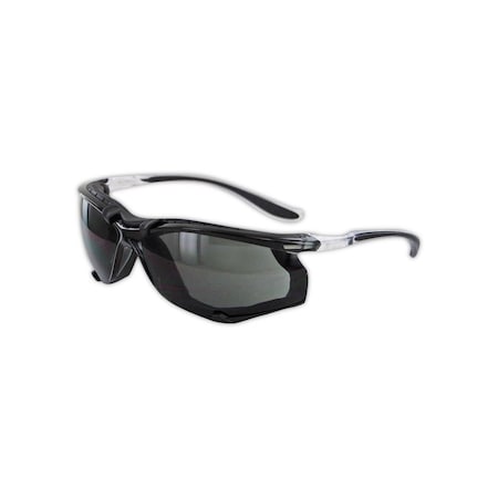 Safety Glasses, Grey Antifog Coating